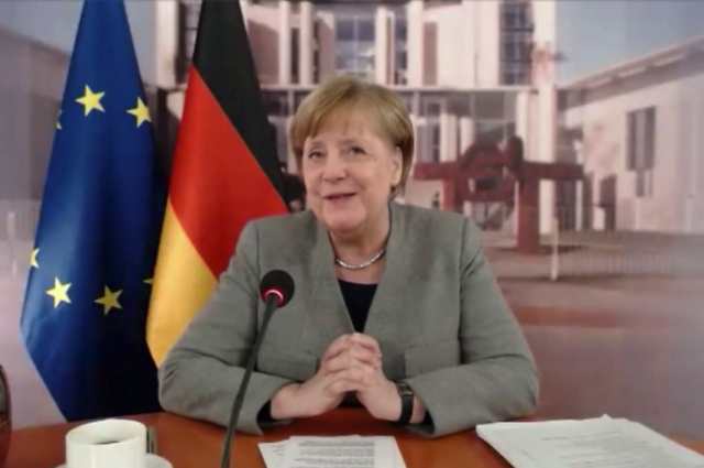 Шмыгаль заверил Меркель в неизменности курса Украины относительно ЕС и МВФ