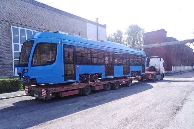 Трамваи собирают на Усть-Катавском вагоностроительном заводе.