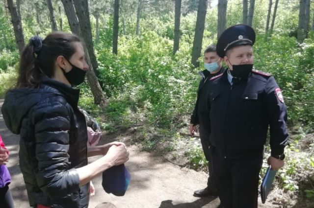 Патрули в Щепкинском лесу поймали гуляющих ростовчан
