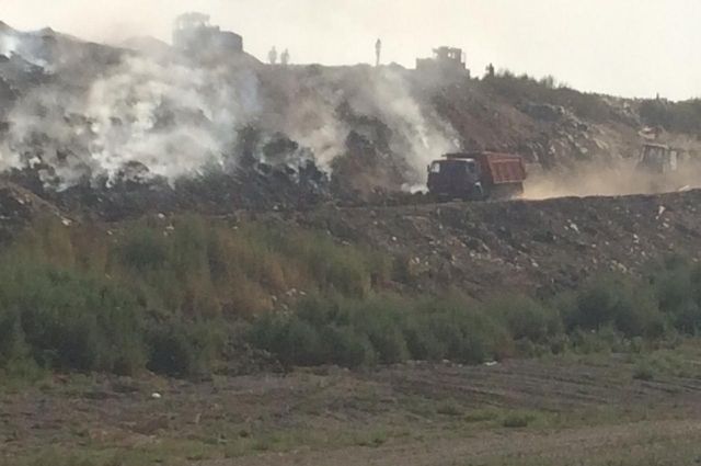 Жители Алексина задыхаются от гари и дыма