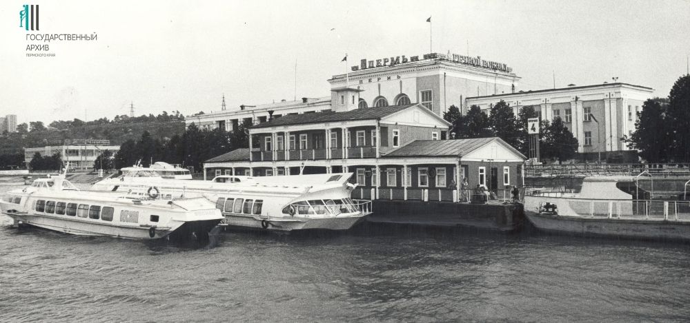 Панорама Речного вокзала. 1980-1990-е годы.