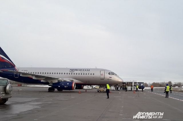 Из-за сообщений о бомбе в самолёте в пермском аэропорту объявили тревогу
