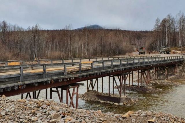 Разрушенные паводком мосты и дороги отремонтируют в Хабаровском крае