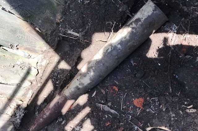 Житель Хабаровского края нашел во дворе артиллерийский снаряд