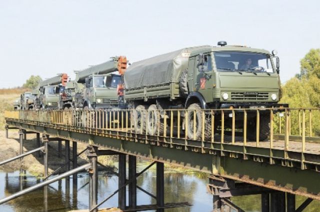Саперы Западного военного округа наведут ещё пять мостов в Тульской области