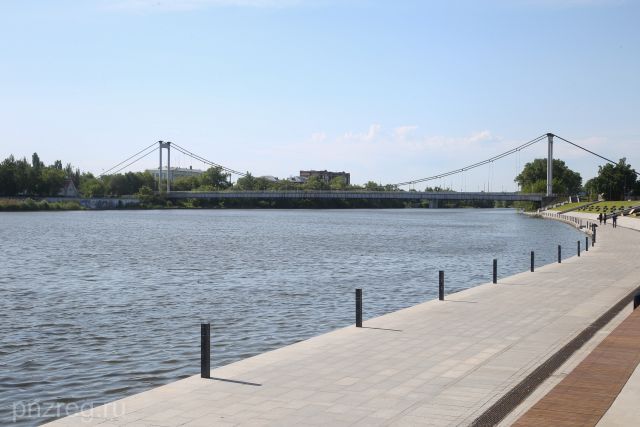 Губернатор поручил отремонтировать подвесной мост в Пензе