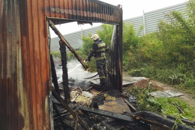 В Туле в результате пожара погиб человек