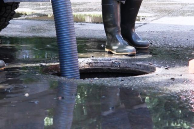В Туле введен особый режим работы коммунальных бригад из-за дождей