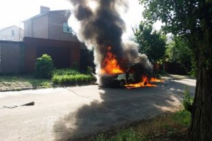 В Днепропетровской области мужчина сгорел заживо в собственном автомобиле