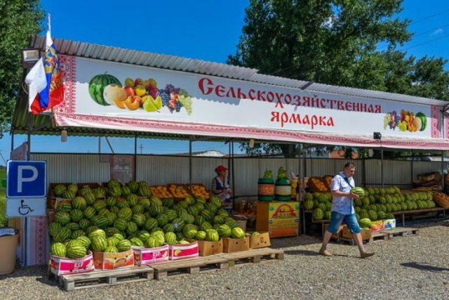 Летом в Краснодарском крае откроется больше 350 придорожных ярмарок