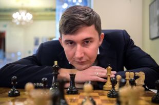 Гроссмейстер Сергей Карякин.