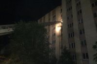 В Оренбурге ночью тушили общежитие на проспекте Гагарина.