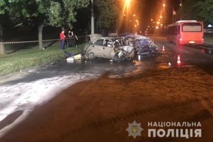 В Запорожье произошло ДТП: погибли два человека