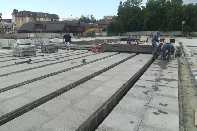 Длина нового фонтана в Пензе составит более 50 метров