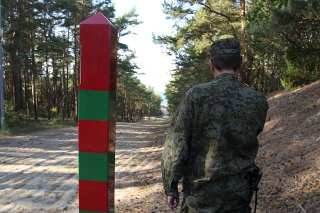 На Куршской косе задержали литовца, незаконно пересекшего границу России