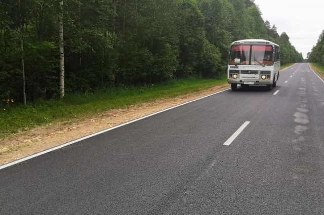 Трассу от Первомайска до поворота на Дивеево отремонтировали по нацпроекту
