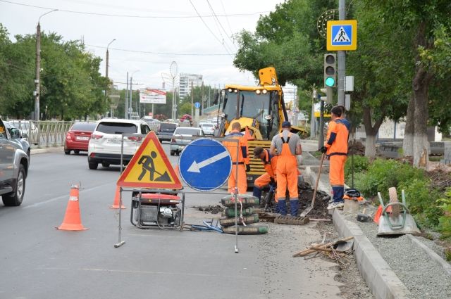 22 обновленных километра. В Оренбурге идет полномасштабный ремонт дорог