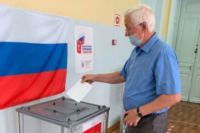Владимир Капкаев принял участие в голосовании