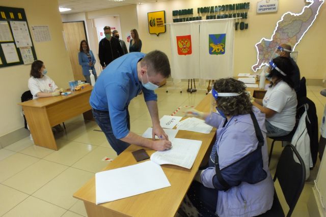 В Приморье за 2 часа до завершения голосования - почти 60 процентов явки