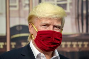 Восковая фигура Трампа в Музее мадам Тюссо.