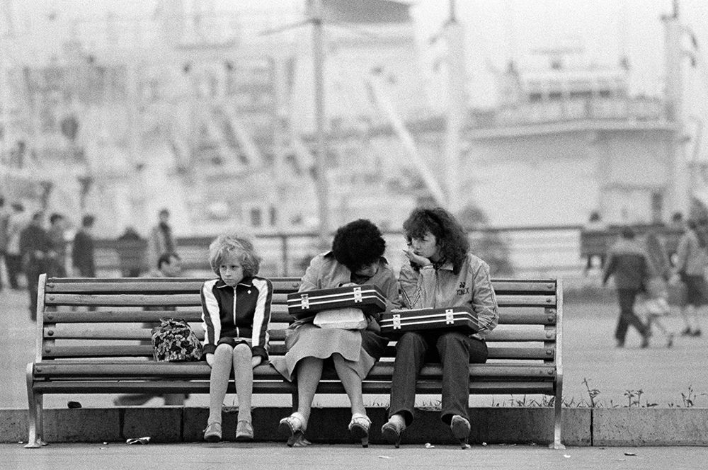 В морском порту Владивостока. 1982 год.