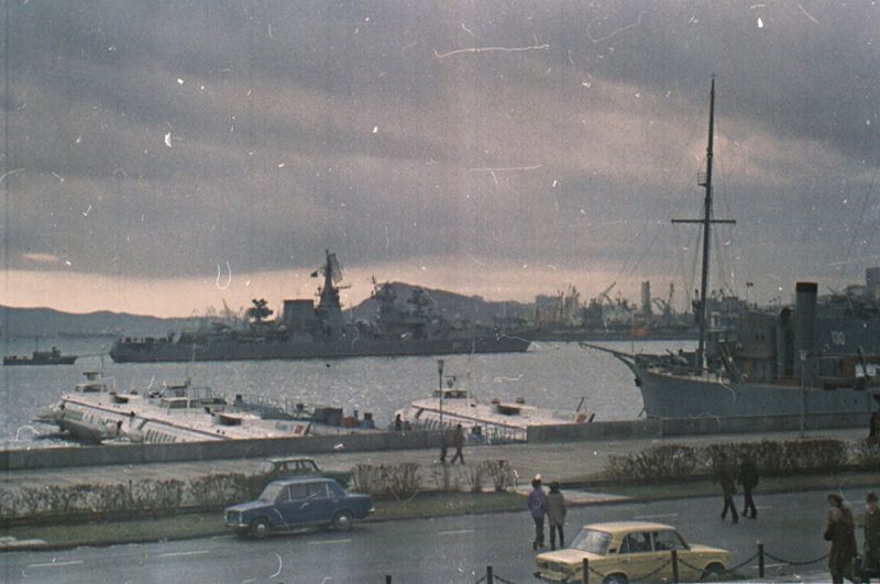 Владивосток в ноябре 1982 года.