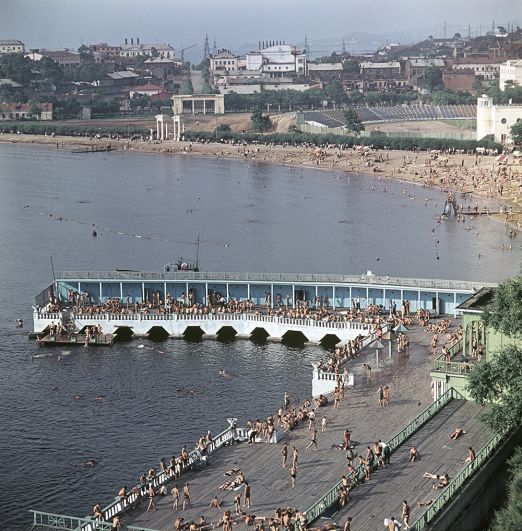 Водная станция спортивного общества «Водник». 1966 год.