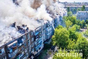 Пожар в Новой Каховке: правоохранители задержали вероятного виновника