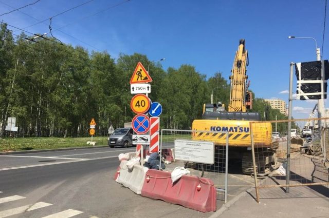 В Гатчинском районе отремонтировали крупный участок дорожного полотна