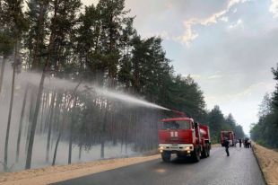 Пожар в Луганской области: один человек погиб, девятеро госпитализированы