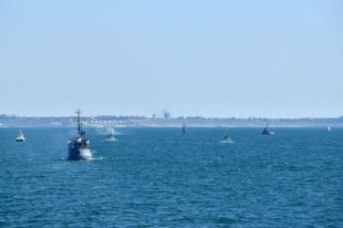 Украинский флот провел учения в Черном море