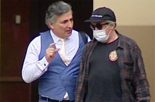 Адвокат Эльман Пашаев и актер Михаил Ефремов.