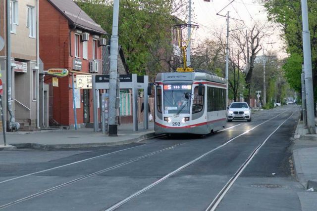 В Краснодаре частично восстановлено трамвайное движение