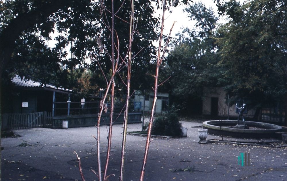 Часть территории Пермского зоопарка в 1987-м году.