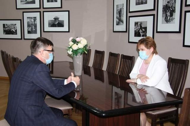 Сорокина провела рабочую встречу с директором филиала «Рязаньэнерго»