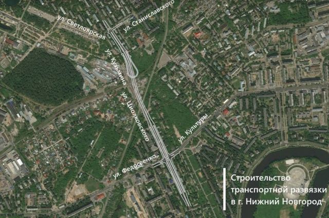 Компания из Твери построит транспортную развязку на Циолковского в Нижнем