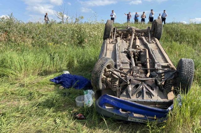 В Бугурусланском районе насмерть разбился водитель «Шевроле Нивы»