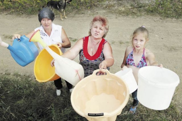Из-за перебоев с водой в одном из районов Омской области ввели режим ЧС