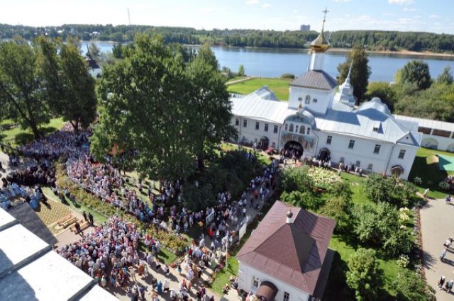 Возле Толгского монастыря в Ярославле восстановили причал