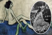 Современники указывали на то, что в жизни Ида Рубинштейн была намного толще, чем её изобразил художник...