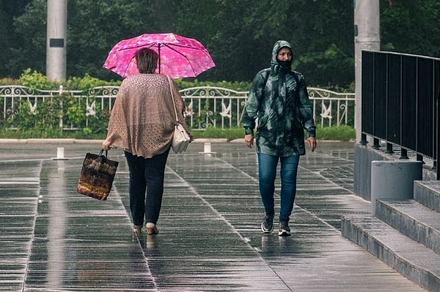 В Ярославле ливневка не справляется с потоками воды во время дождей
