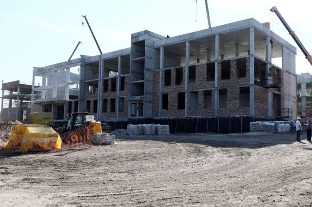 В Самаре на Пятой просеке уже построили третий этаж школы