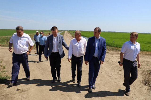 В Красноармейском районе обсудили вопрос водоснабжения рисосеющих хозяйств