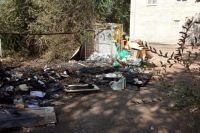 Неизвестные подожгли еще одну мусорную площадку в Оренбурге. 