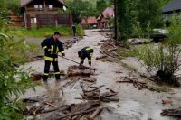 В Закарпатской области снова подтопило населенные пункты