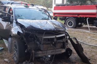 Взрыв автомобиля во Львовской области: появились подробности