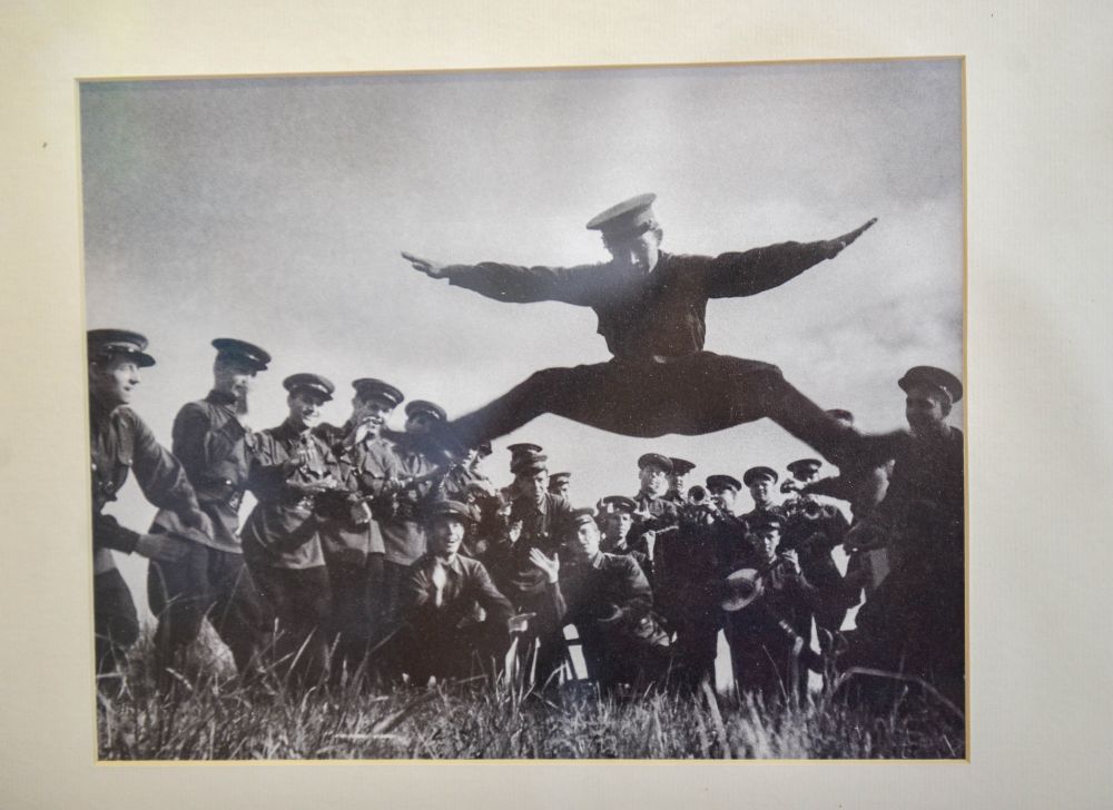 Ансамбль репетирует Северо-Западный фронт.1942