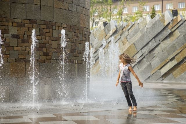 В Кемерове новый тротуарный фонтан появится в районе Шалготарьян.