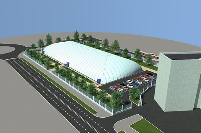 В Омской области появится комплекс для большого тенниса и мини-футбола