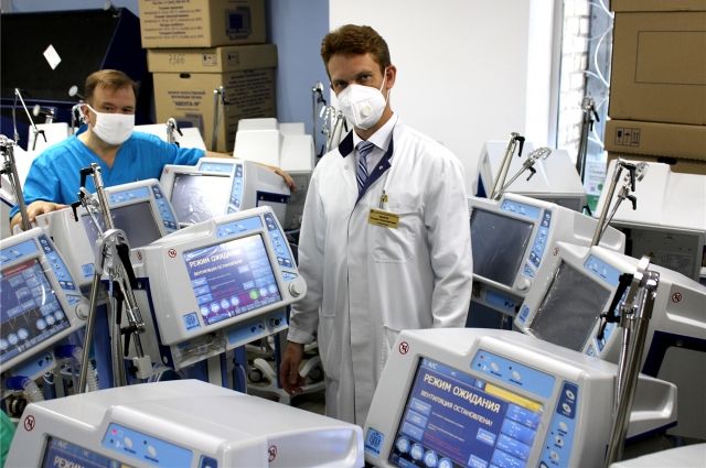 29 новых аппаратов ИВЛ для лечения тяжелобольных поступили в Чувашию